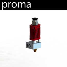 CR10 hotend by proma
