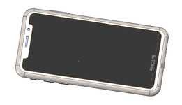 具有精确尺寸的Iphone X