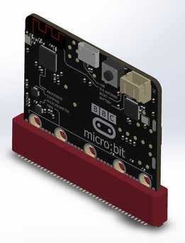 BBC Micro边缘连接器:位(Microbit)1.27mm间距40路垂直SMT型卡边缘连接器