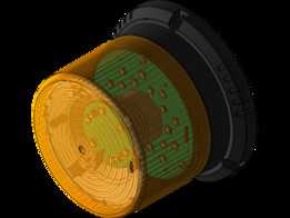 115mm LED信号灯
