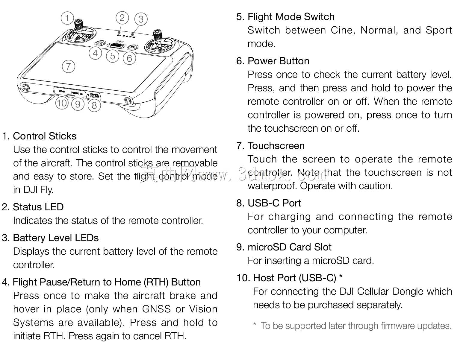 设计项目5。MAVIC 3E无人机控制器CAD模型\u0026工程蓝图pdf