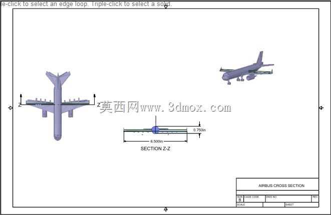 空中客车横截面