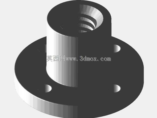 引线螺丝螺母M10台阶2mm