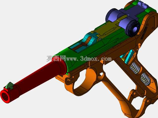 P08 Luger/Parabellum躯干