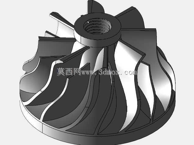 3D打印REAL涡轮喷气式叶轮
