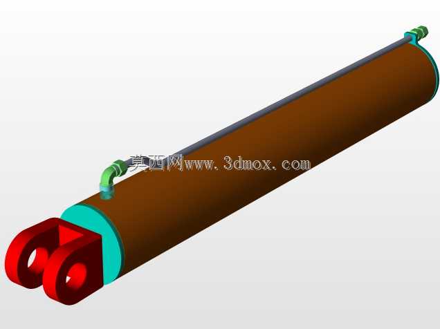 Cilindro Hidr��ulico de Dupla A??o-150/50