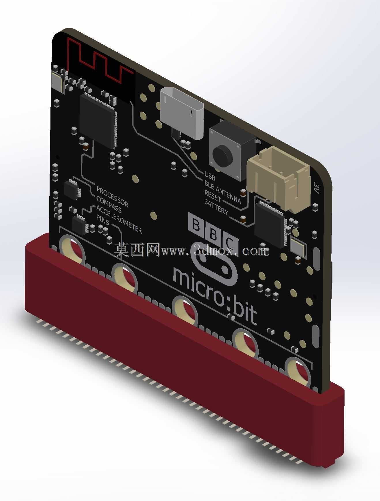 BBC Micro��Ե��������λ��Microbit��1.27mm���40·��ֱSMT�Ϳ���Ե������