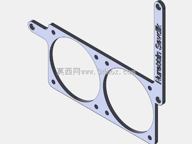 (v2.0)Trigorilla主板更换支架,适用于SKR 1.3/SKR 1.4/MKS SGEN L/MKS GEN L v2.1板,带冷却风扇导管