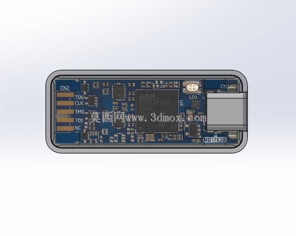 STLINK-V3 MINIE 3D模型打印