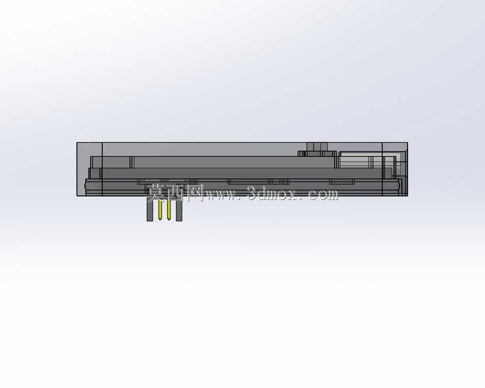 STLINK-V3 MINIE 3D模型打印