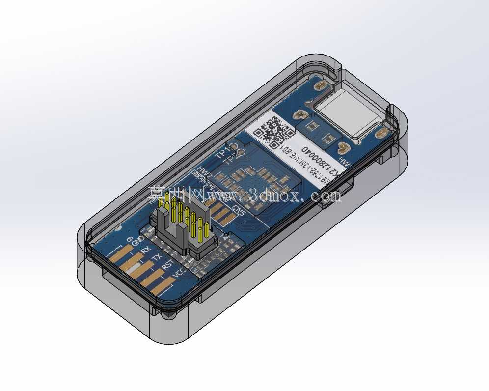 STLINK-V3 MINIE 3D模型打印