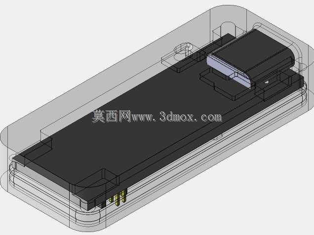 STLINK-V3 MINIE 3D模型打印