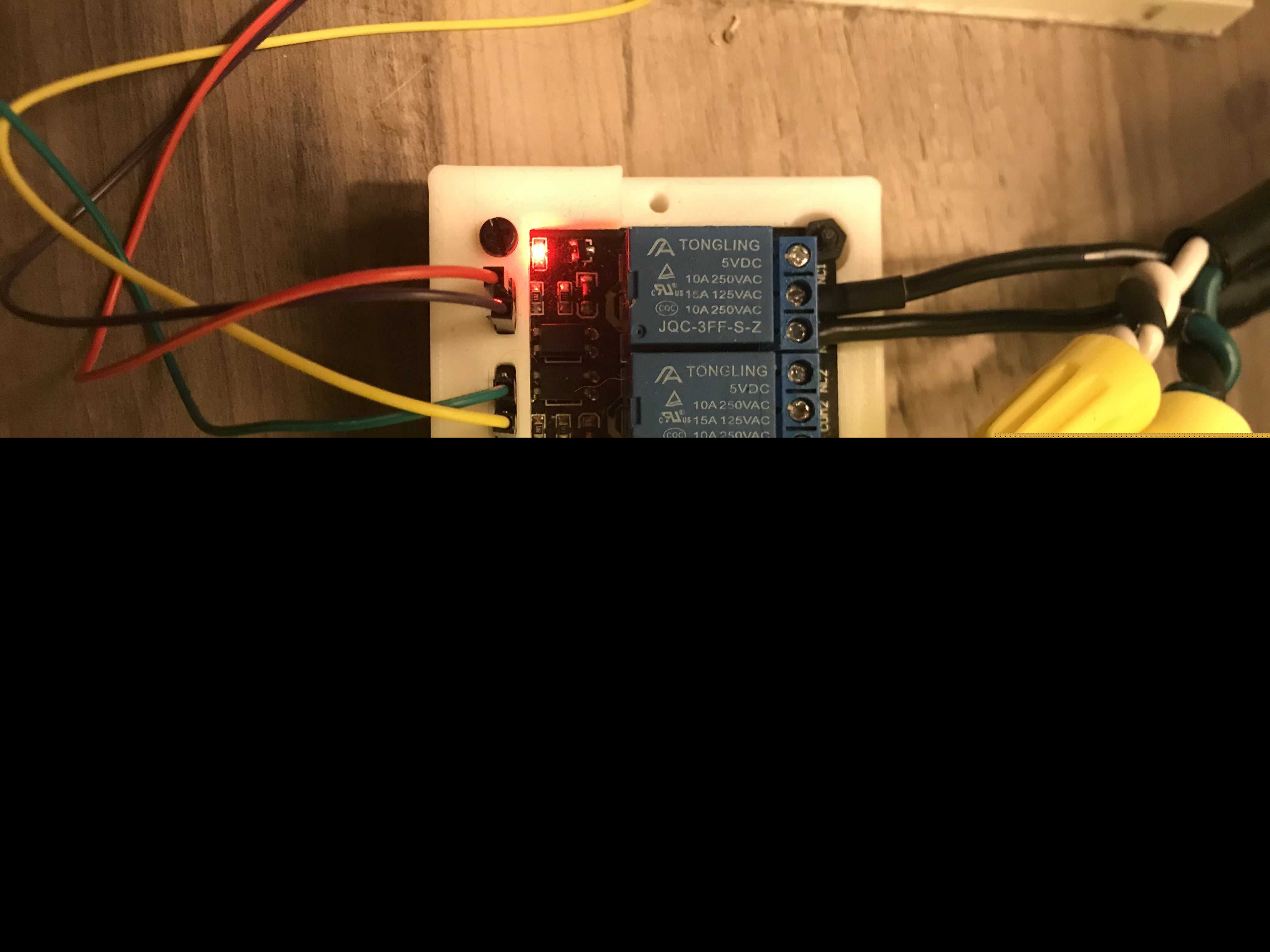 2通道继电器模块3D打印外壳