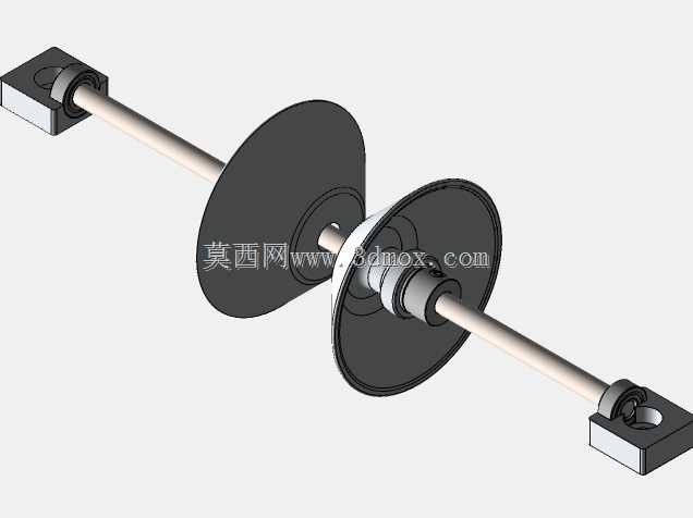 3D打印长丝卷轴支架