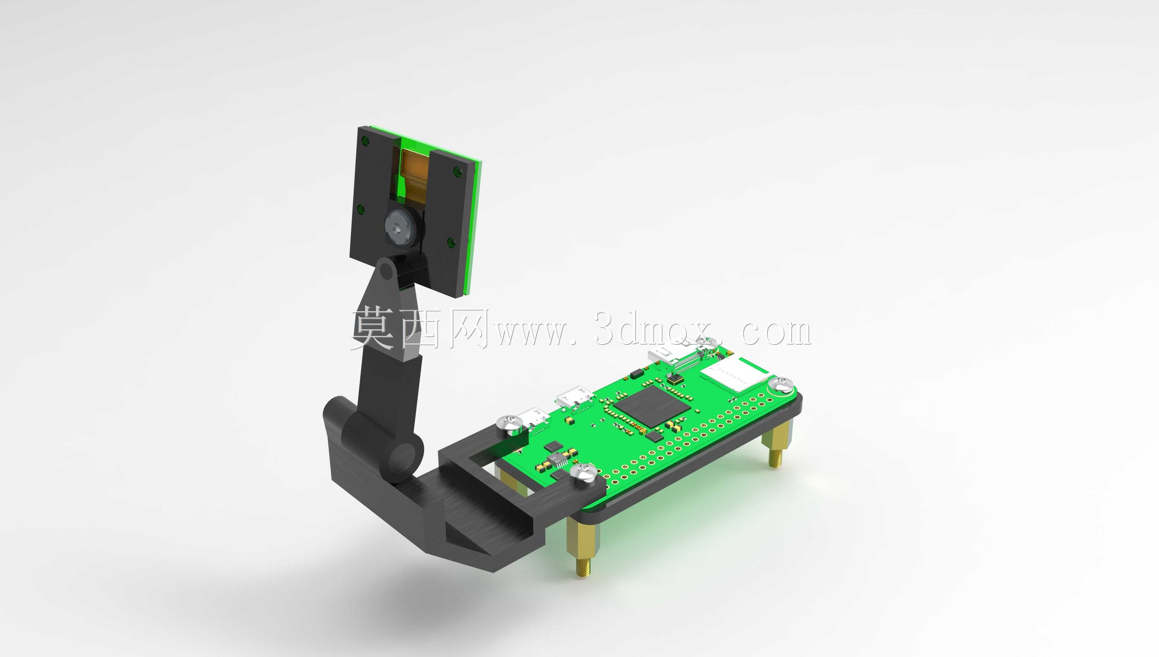 Raspberry pi zero和相机组件支架外壳
