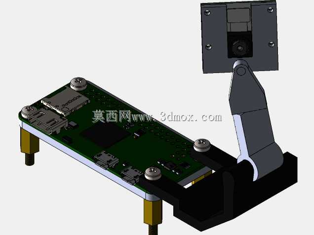 Raspberry pi zero和相机组件支架外壳