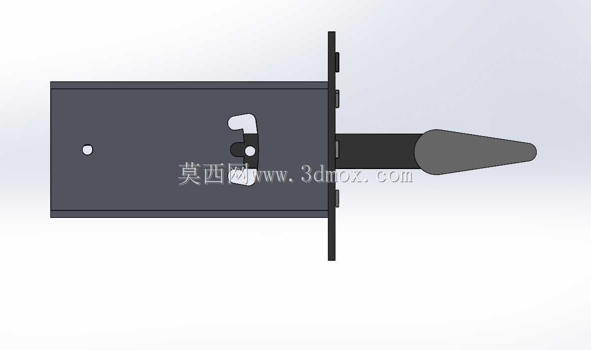 飞行模拟器襟翼操纵杆