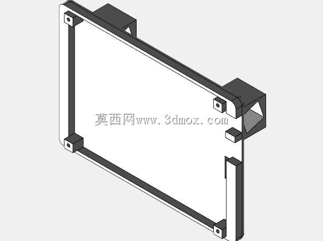 LCD电容触摸屏显示器,带HDMI,适用于Raspberry Pi(800 x 480分辨率)3D外壳