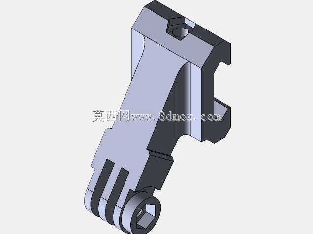 3D打印Gopro步枪支持