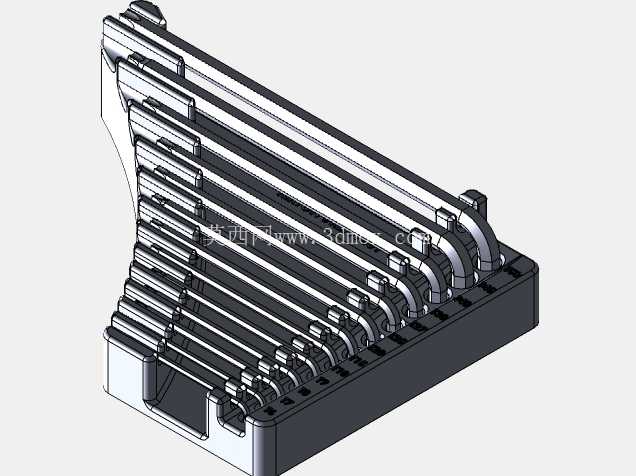 Tekton KLT91401 星形钥匙套件 T6-T50 组件 3D 打印