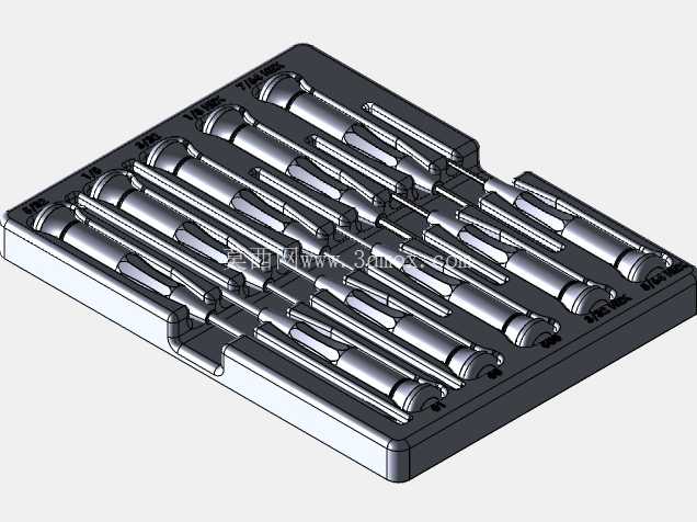41544 Craftsman 精密螺丝刀套装组件 3DP