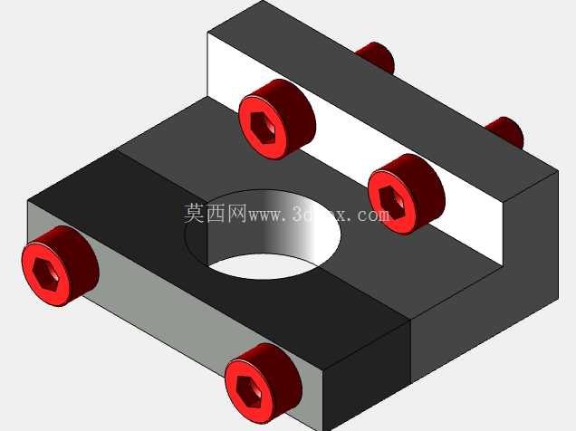 E3D_v6热端固定块