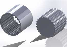 DIN 5480 W52x2x248h