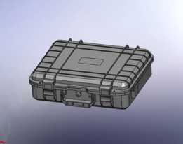 ABS工具箱防护箱420×360×120毫米