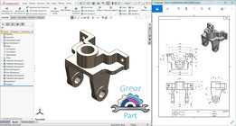 SolidWorks 2019 - 3 Boyutlu Kat? ģ�� Al??t?rmalar? - 1���ܰ��Ĳ��� - Youtube E?itim Kanal?��