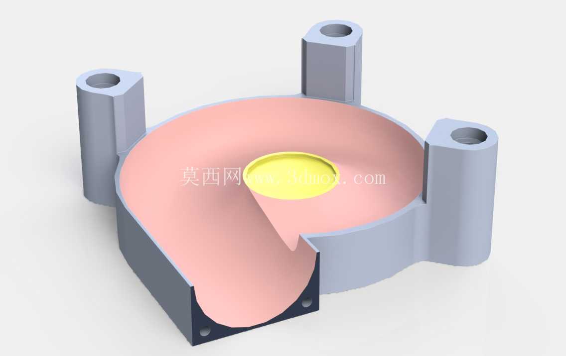 旧80*25风扇v2.40mm的3D打印升级