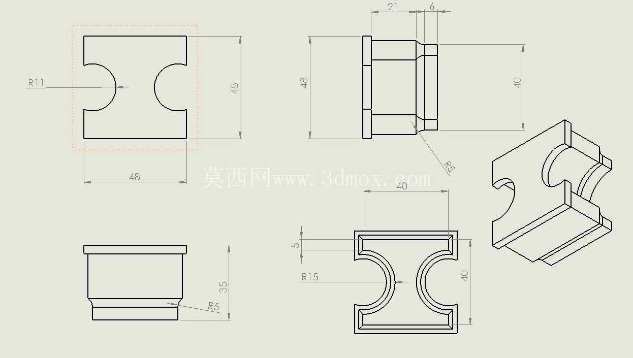 厚金属切削模具