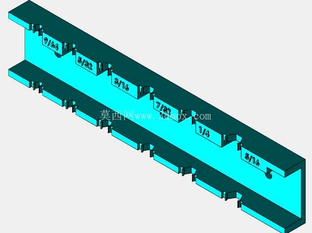 内六角扳手(卡入式)支架 3D 打印