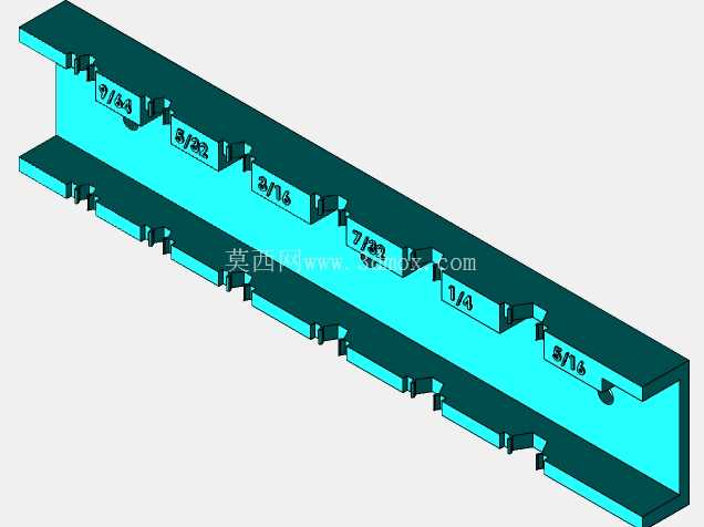 内六角扳手(卡入式)支架 3D 打印