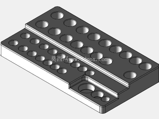 Tekton 万向接头插座托盘 MET \u0026 SAE 3DP