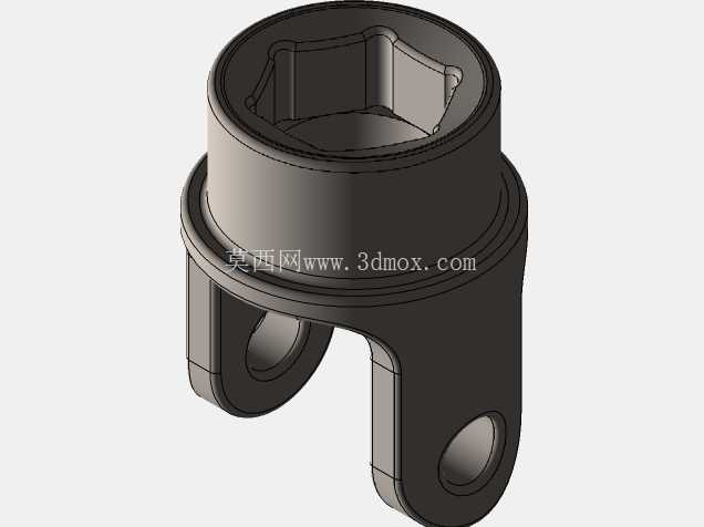 Tekton 万向接头插座托盘 MET \u0026 SAE 3DP