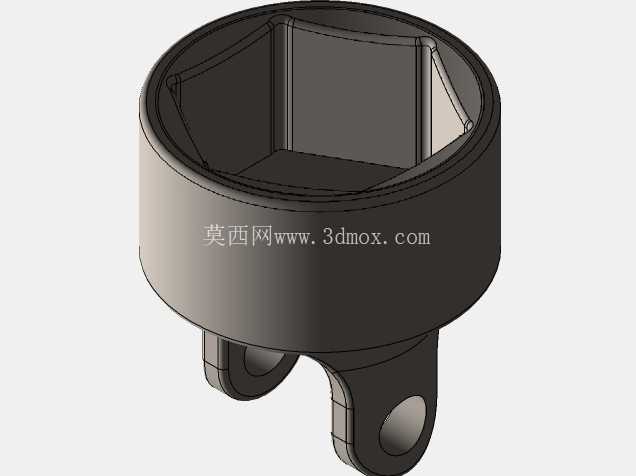 Tekton 万向接头插座托盘 MET \u0026 SAE 3DP