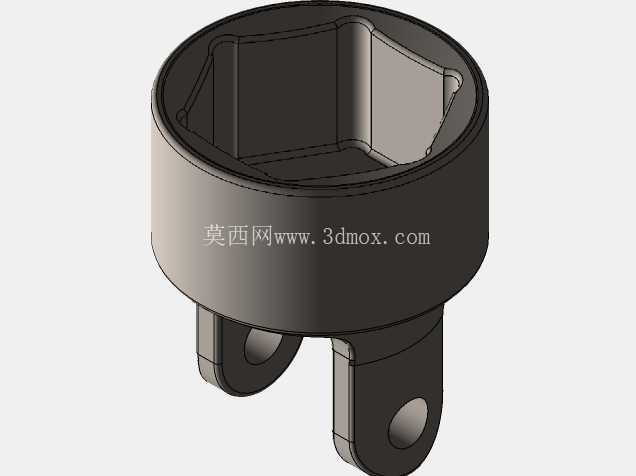 Tekton 万向接头插座托盘 MET \u0026 SAE 3DP