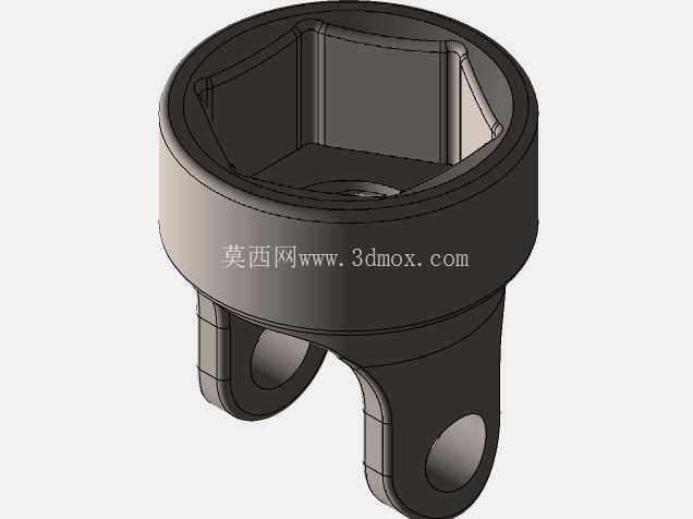Tekton 万向接头插座托盘 MET \u0026 SAE 3DP