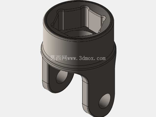 Tekton 万向接头插座托盘 MET \u0026 SAE 3DP