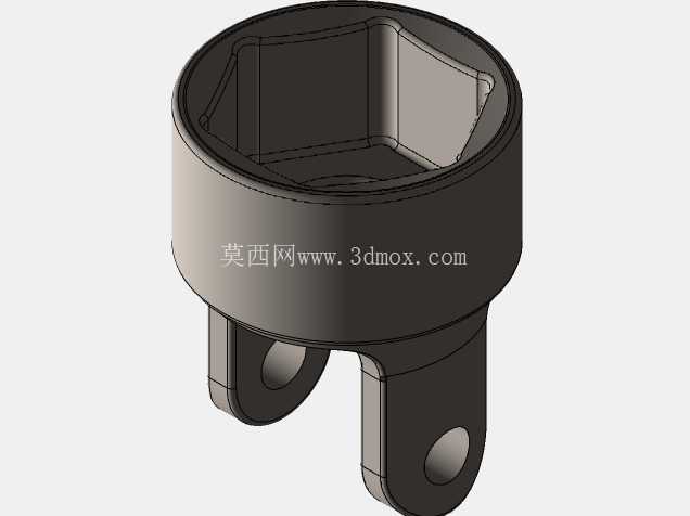 Tekton 万向接头插座托盘 MET \u0026 SAE 3DP