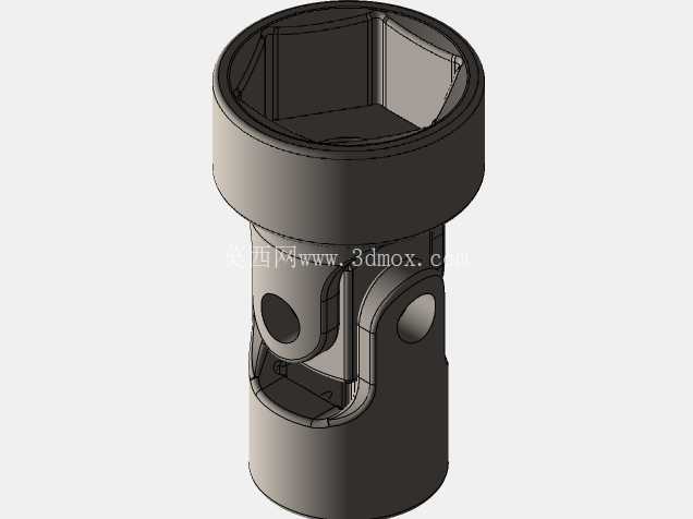 Tekton 万向接头插座托盘 MET \u0026 SAE 3DP