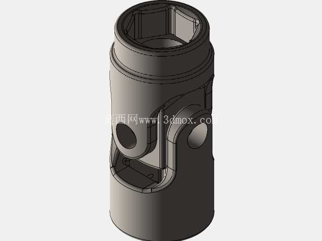 Tekton 万向接头插座托盘 MET \u0026 SAE 3DP