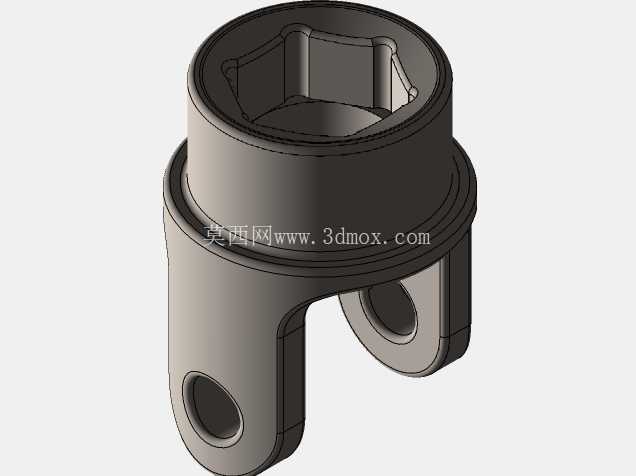 Tekton 万向接头插座托盘 MET \u0026 SAE 3DP