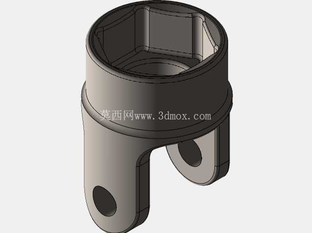Tekton 万向接头插座托盘 MET \u0026 SAE 3DP