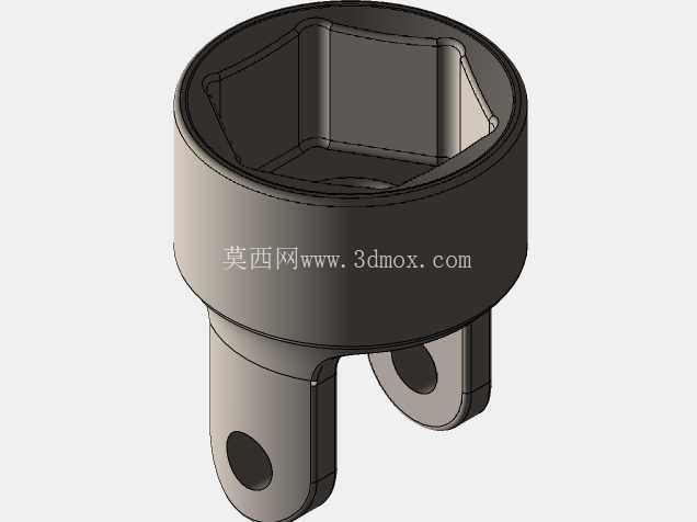 Tekton 万向接头插座托盘 MET \u0026 SAE 3DP