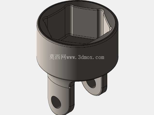 Tekton 万向接头插座托盘 MET \u0026 SAE 3DP