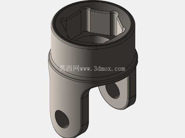 Tekton 万向接头插座托盘 MET \u0026 SAE 3DP