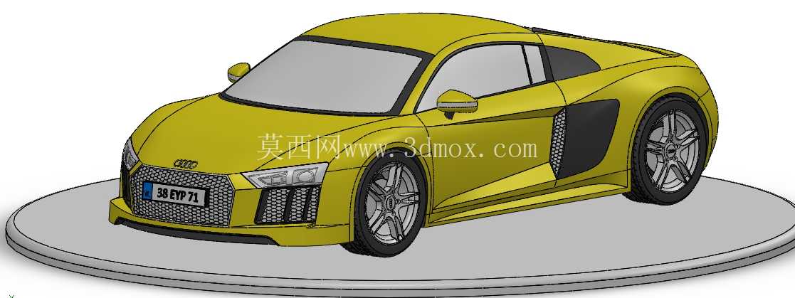 Solidworks 教程奥迪 R8 建模