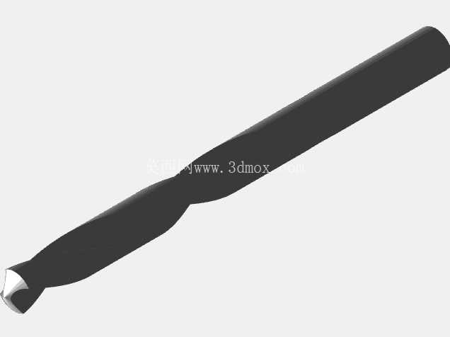 钻头 – SolidWorks 3D 模型