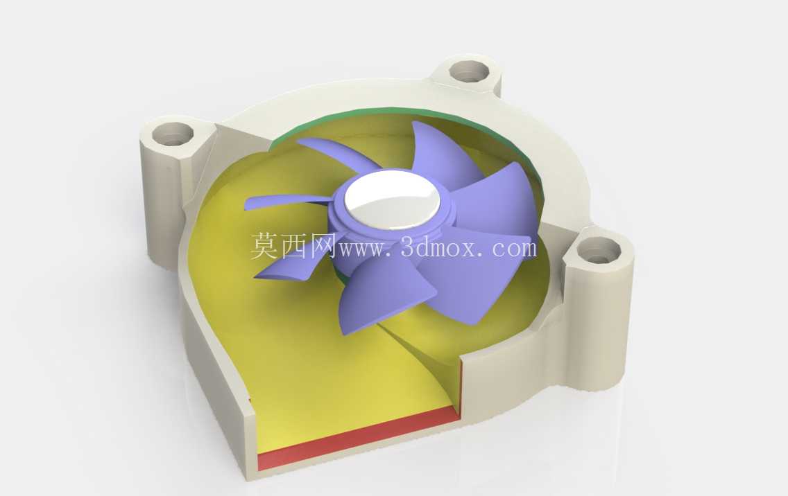 旧80*25风扇的3D打印升级v1.1
